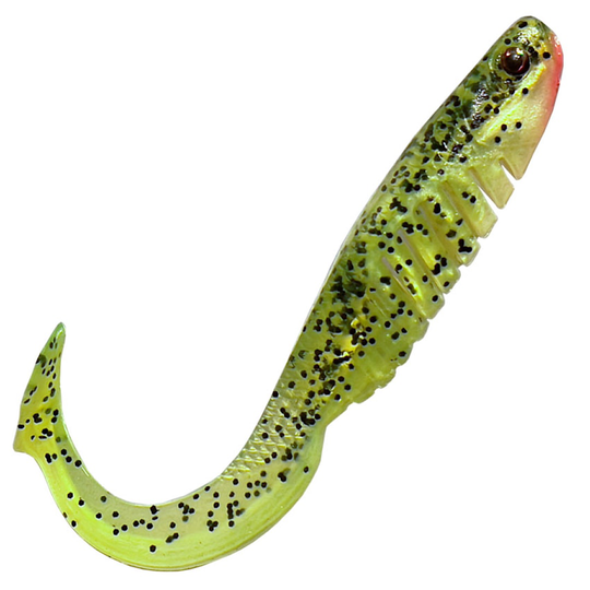 Headbanger BangerRibs 6,9 cm jigg 5 st/pkt Lime Shad