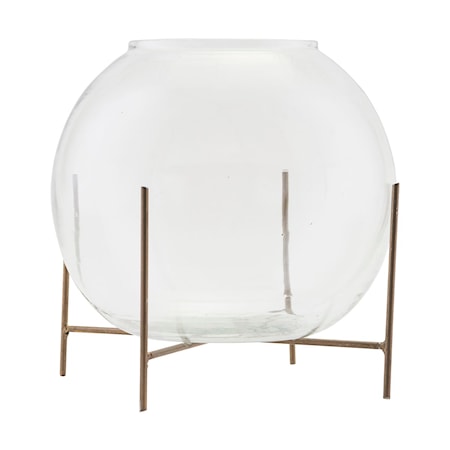 Vas med stativ Glas Ada Ø20