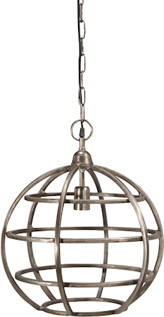 Bristol Taklampa Råsilver 41 cm