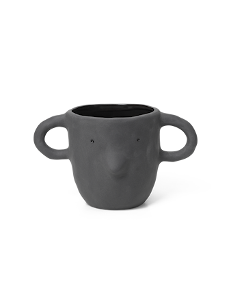Mus Kruka 15 cm XL Mörkgrå