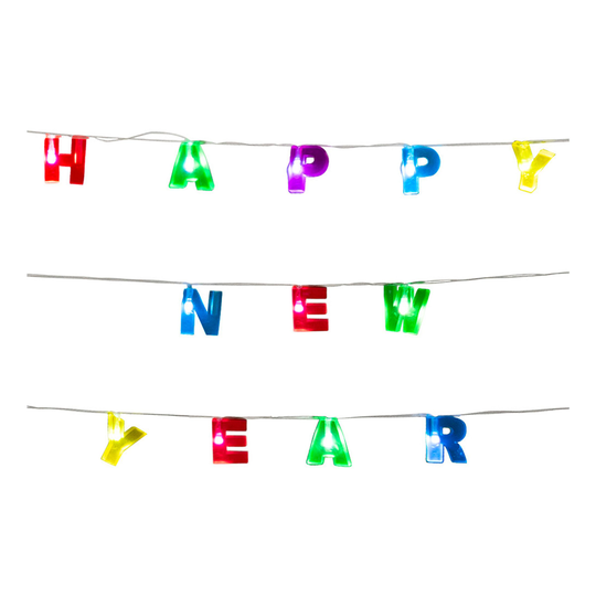 LED-slinga Happy New Year