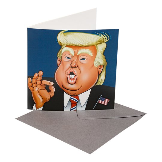Gratulationskort Trump med Ljud