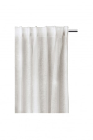 Dalsland Garin med veckband Vit 145x250 cm