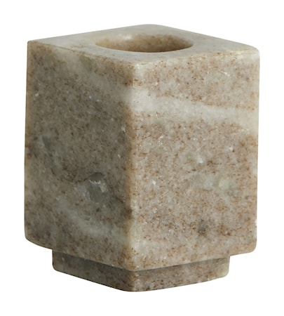 Haida Ljusstake S Sand Marmor