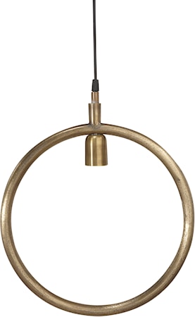 Circle Taklampa Råmässing 35cm