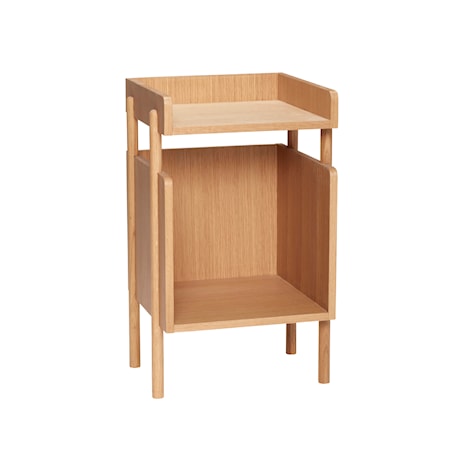 Konsolbord, egetræ, FSC, natur