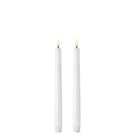 Kronljus Led 25,5 cm 2-pack Vit