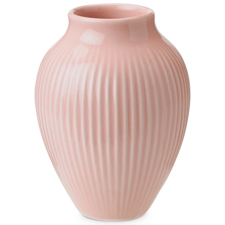 Vas räfflor Rosa 12,5 cm