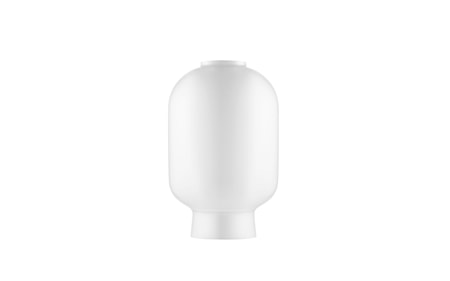 Amp Table Lamp Glaskupa Vit