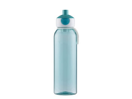 Pop-up Vattenflaska Turkos 500 ml