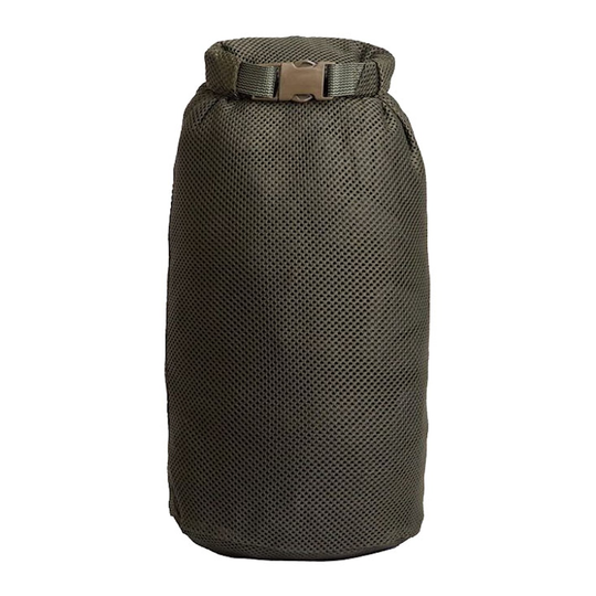 Savotta Rolltop Stuffsack Mesh 10L grön
