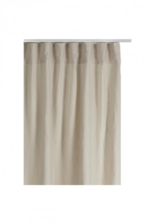 Miramar Gardin med veckband Toast 140x250 cm