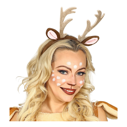 Diadem med Renhorn - One size