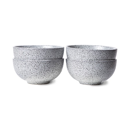 Gradient ceramics Skål Set om 4 Cream