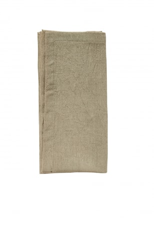 Servett Grå/Beige Fållad