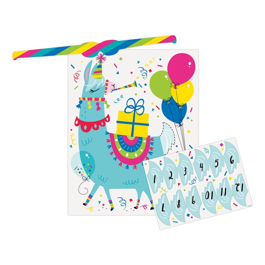 Kalasspel Llama Birthday Party