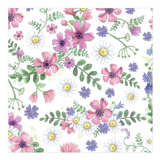 Servetter Sommarblommor - 20-pack