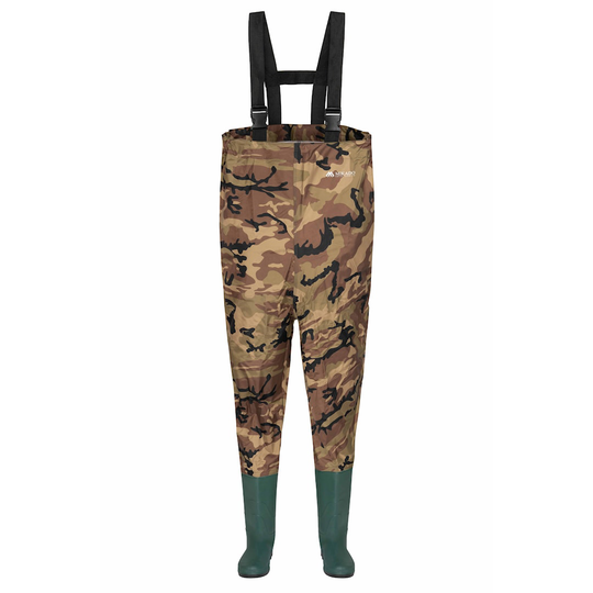 Mikado Camo vadarbyxor med stövlar 44