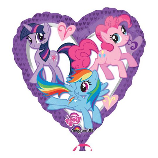 Folieballong My Little Pony Hjärta