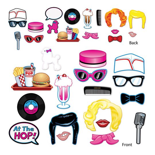50's Starterpack Foto Props