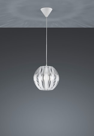 Pumpkin Taklampa 23 cm E27 Vit