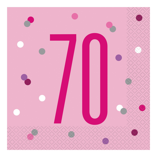 Papperservetter Siffra Rosa - Siffra 70