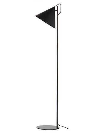 Benjamin Golvlampa Matt Svart