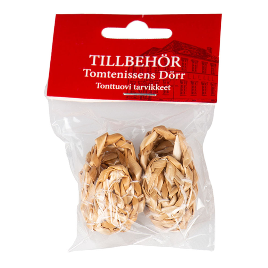 Halmskor till Nissedörr