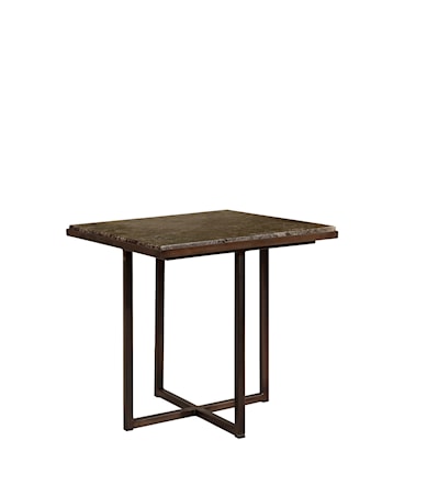 Scala Marble Sidobord Dark brown/bronze