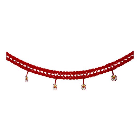 Girlang Kräftskiva Röd - 600 cm