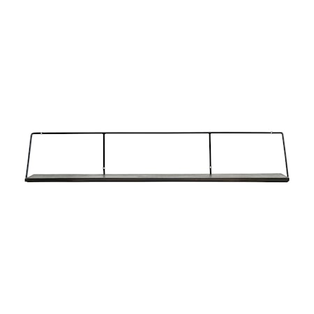 Wired Hylla Svart 130cm