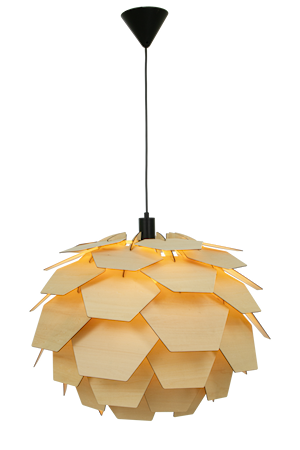 Carpatica Taklampa Ø60 Natur IP20