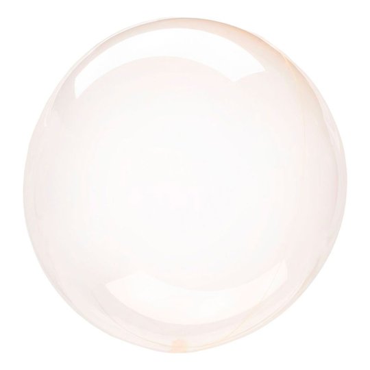 Klotballong Orange Transparent - 1-pack