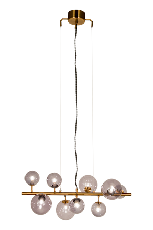 Molekyl Taklampa L73 Antik/Rök IP20