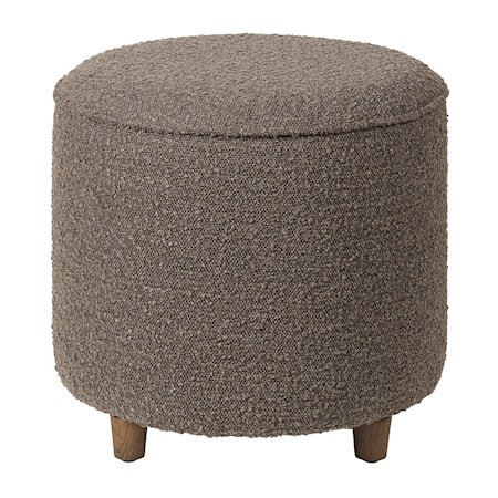Effie Pouf 46x45 cm Brun