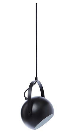 Ball Pendel Ø25 cm med handtag/takkopp Matt Svart