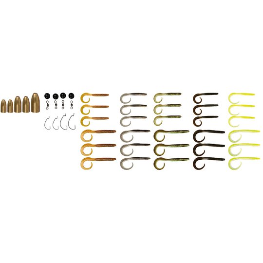 Savage Gear Rib Worm Kit jiggsortiment