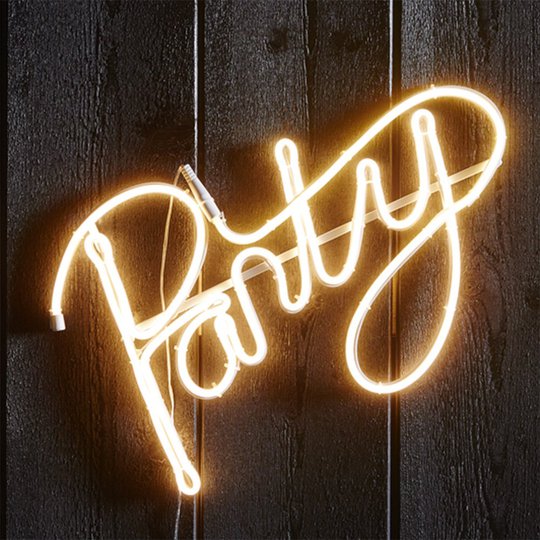 Neon LED-Belysning Party