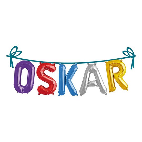 Ballonggirlang Folie Namn - Oskar