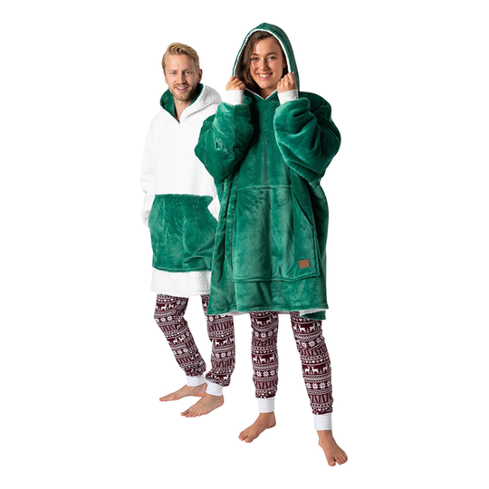 Grön Megahoodie - One size