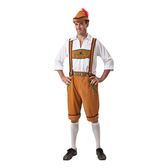 Tysk Bondpojk Maskeraddräkt - One size