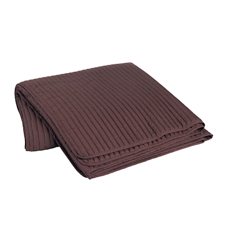 Pläd Sena 180x130cm Aubergine