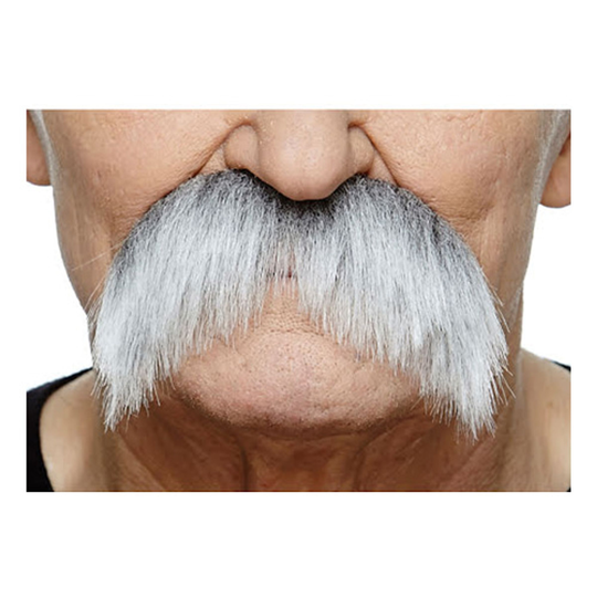 Mustasch Sober Grå