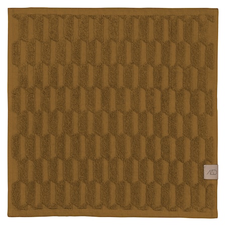Geo Gästhandduk 3-pack 30x30 cm Curry