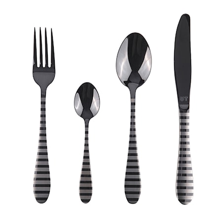 Zebra Bestickset 16 delar