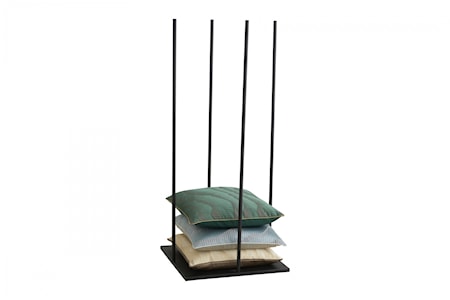 IRON Kuddförvaring Svart Järn 110cm