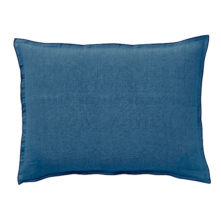 Kuddfodral Linne 50x70 cm Blå