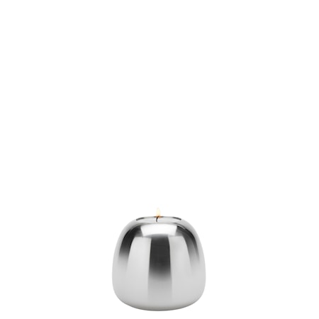 Ora candleholder, large - steel