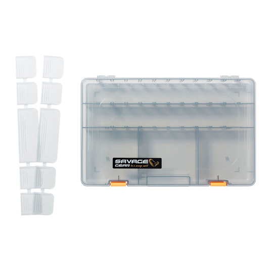 Savage Gear Lure Box 6D Smoke betesask