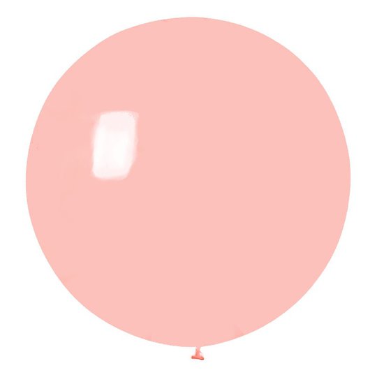 Jätteballong Pastellrosa